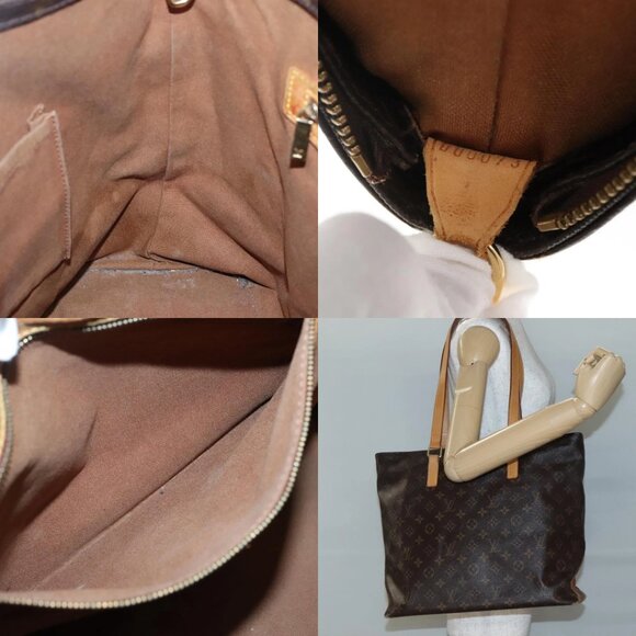 LOUIS VUITTON Monogram Cabas Mezzo Tote Bag M51151 LV Auth 140705 - Picture 16 of 16
